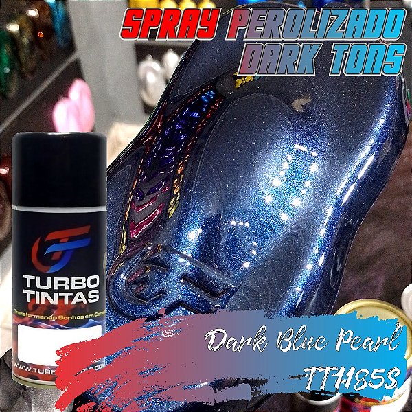 Spray Poliéster Perolizado - Dark Blue Pearl - TT1185s
