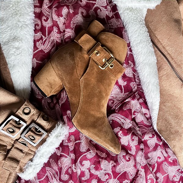 Bota Paris Camel