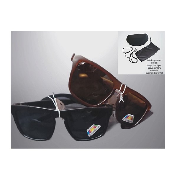 Óculos Polarizado p/ Pesca (Polarized Sun Glasses) + BRINDE