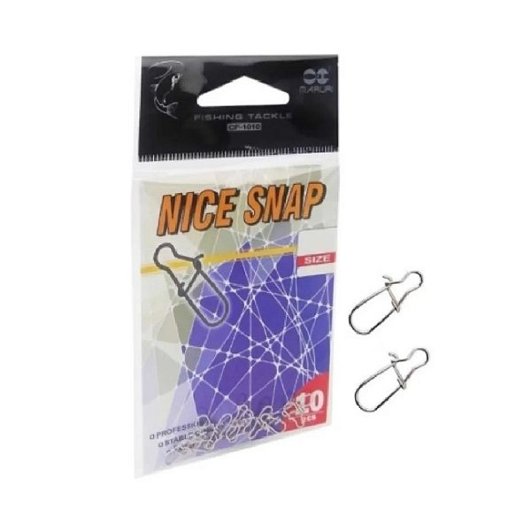 Snap Nickel Maruri - Nice Snap para Pesca com 10 pçs