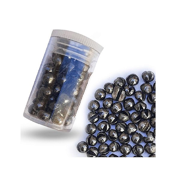 Chumbada em Pote Cortada p/ Pesca (45 Gr)