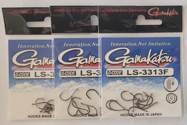 Anzol de Pesca Gamakatsu LS - 3313F Modelo Chinu