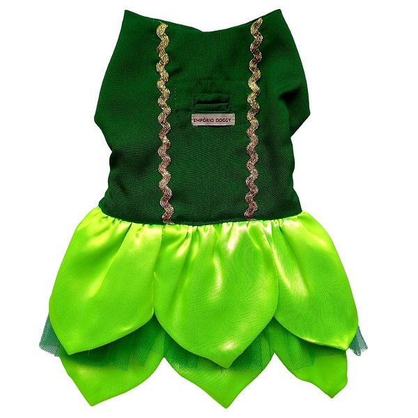 Vestido Fada Verde