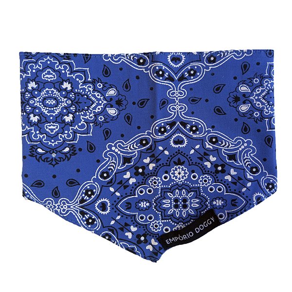 Bandana Pet Clássica Azul