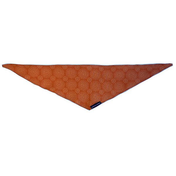 Bandana Pet Mandala Laranja