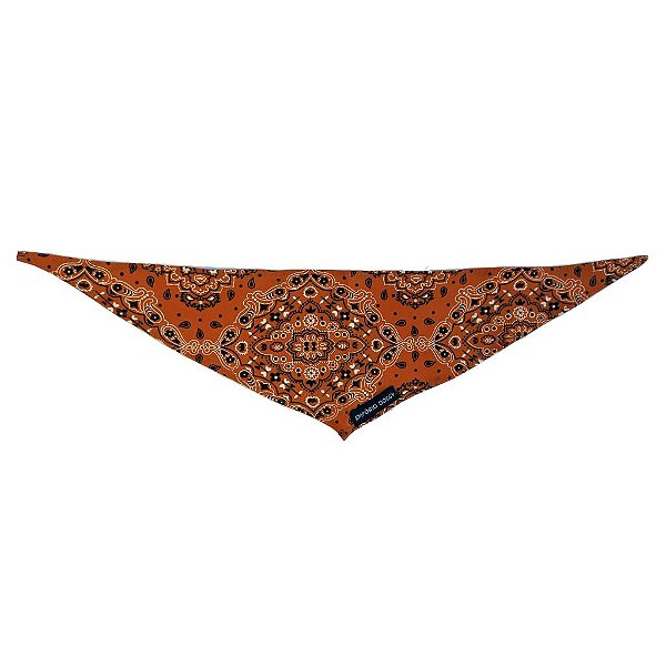 Bandana Pet Clássica Laranja