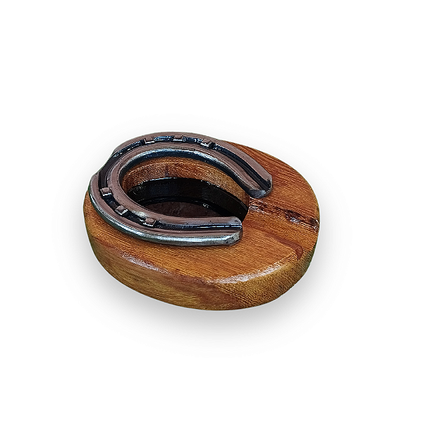 Cinzeiro artesanal rústico para charuto estilo country