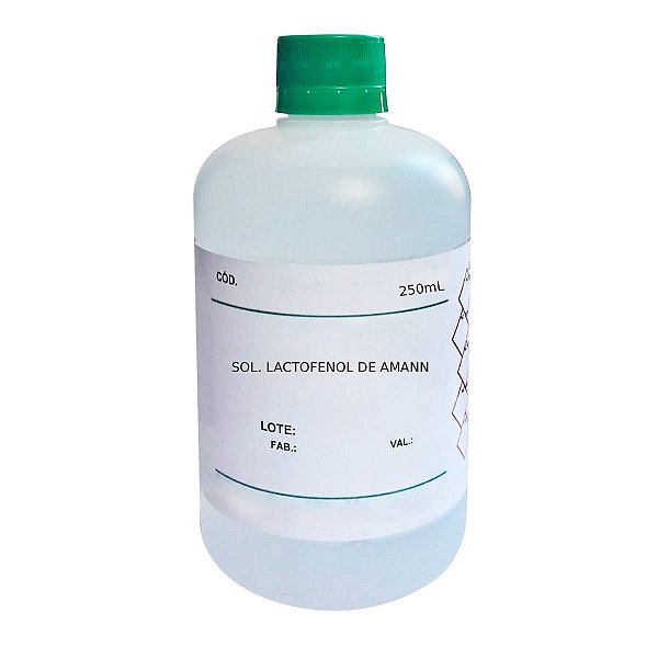 Solução Lactofenol de Amann 250mL