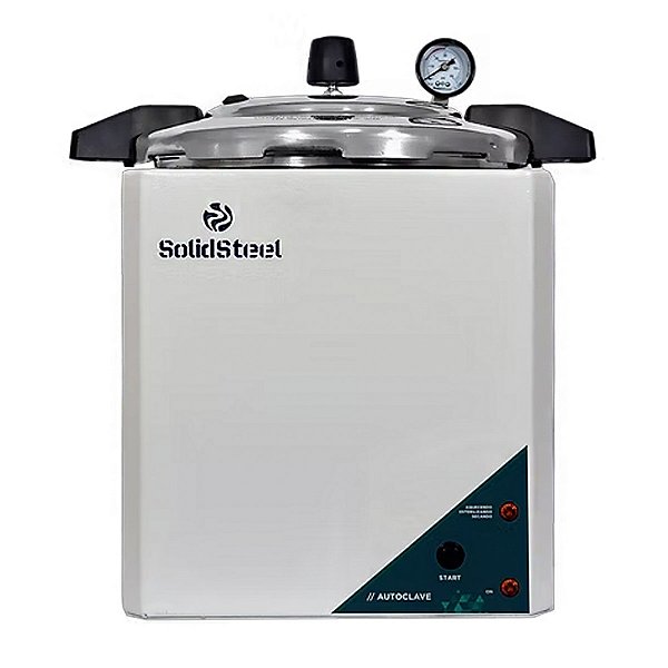 Autoclave 8 Litros para Esterilização Laboratorial SolidSteel