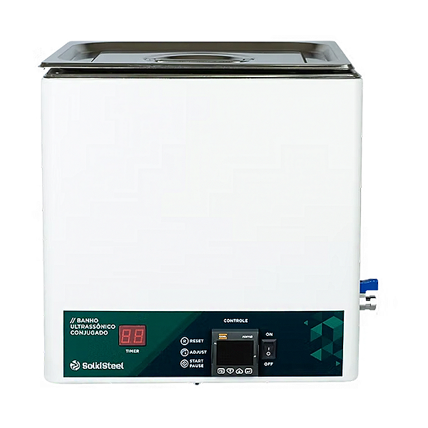 Banho Ultrassônico Conjugado 30 Litros SolidSteel