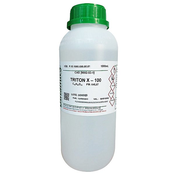 Triton X-100 1000mL Para Laboratório