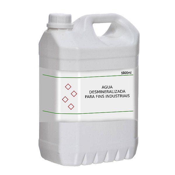 Água Desmineralizada Para Fins Industriais 5L