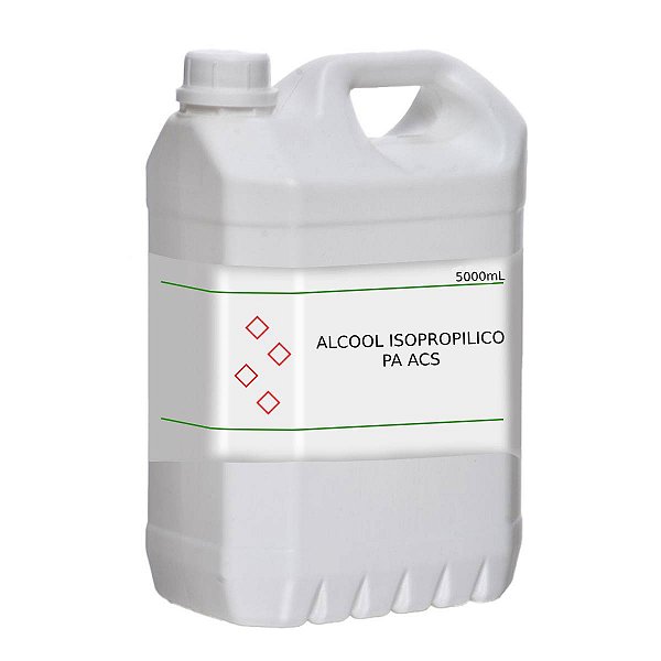 Álcool Isopropilico PA ACS 5L Para Laboratório