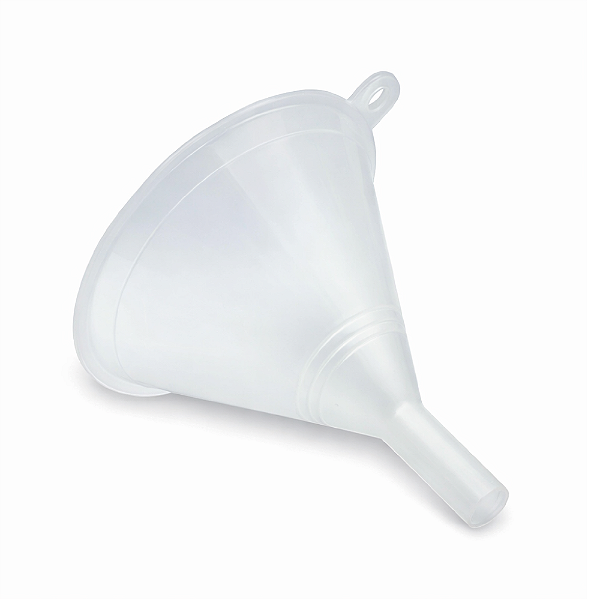 Funil PP Autoclavável 125mm Capacidade 350mL