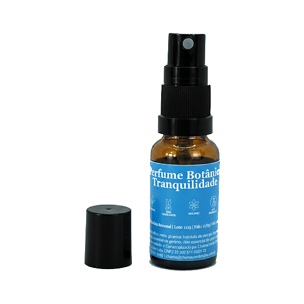 Perfume Botânico 100% Natural Tranquilidade