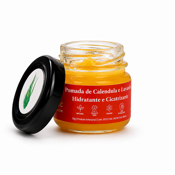 Pomada Multifuncional de Calêndula e Lavanda
