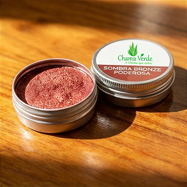 Sombra Bronze Poderosa Natural e Vegana