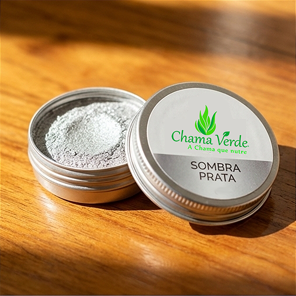 Sombra em Pó Prateada