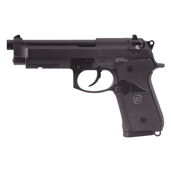 WE CO2 4.5MM M9A1 AIRGUN PISTOL BLACK