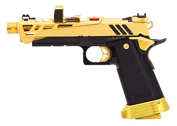 TOKYO MARUI GBB HI-CAPA 5.1 GOLD MATCH BLOWBACK AIRSOFT PISTOL