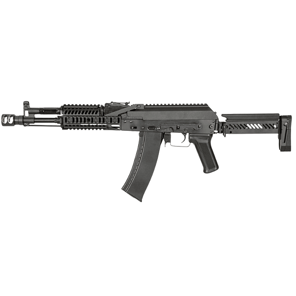 LCT AEG AK ZK-104 SIDE-FOLDING AIRSOFT RIFLE BLACK