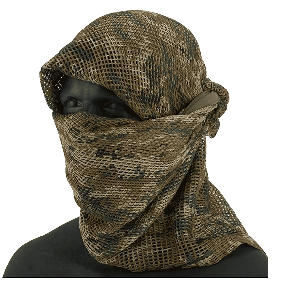 SHEMAG BLACK OWL GEAR TACTICAL MESH WOODLAND DIGITAL