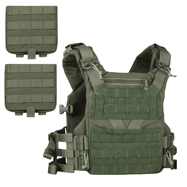 COLETE K19 TACTICAL VEST FULL SIZE RANGER GREEN WOSPORT