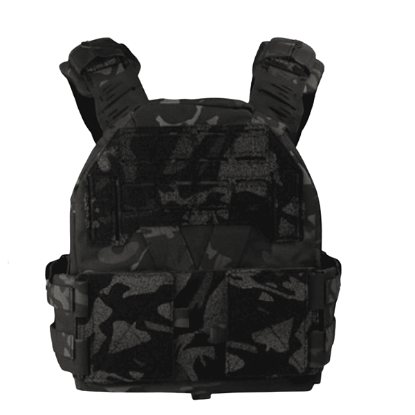 COLETE VEST KZ TACTICAL PLATE CARRIER BLACK MULTICAM WOSPORT