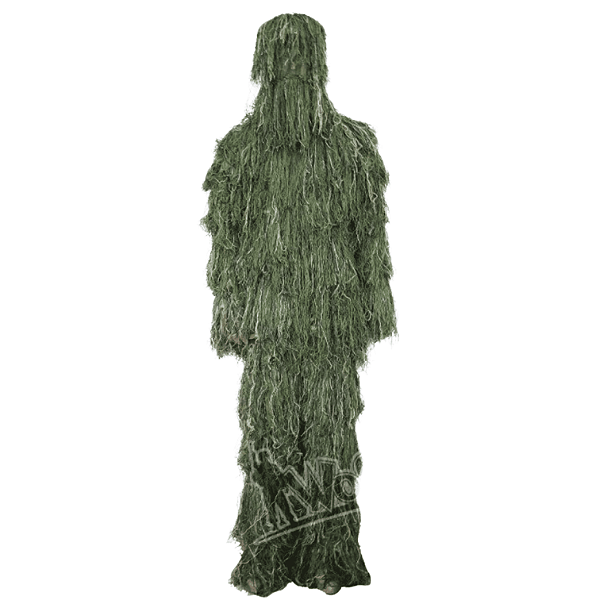 GHILLIE SUIT BURRS CAMOFLAGE WOODLAND WOSPORT