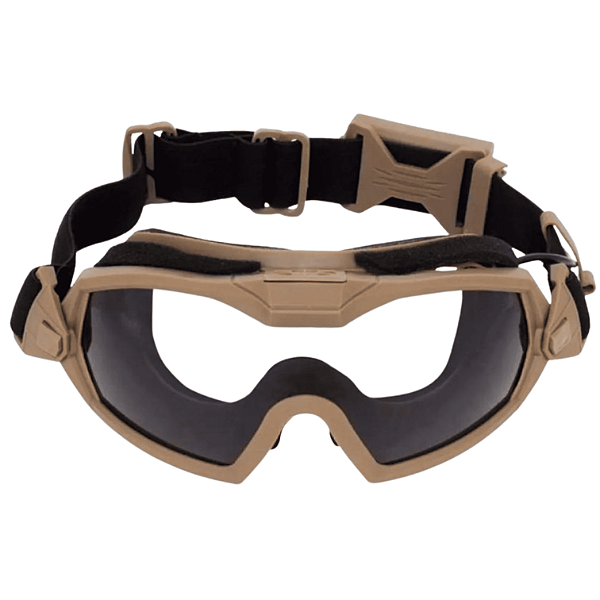 OCULOS GOOGLES WST TACTICAL ANTI-FOG TAN