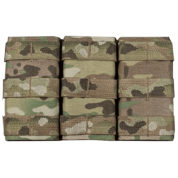 MAGAZINE POUCH FAST 5.56 TRIPLE MEDIUM MULTICAM