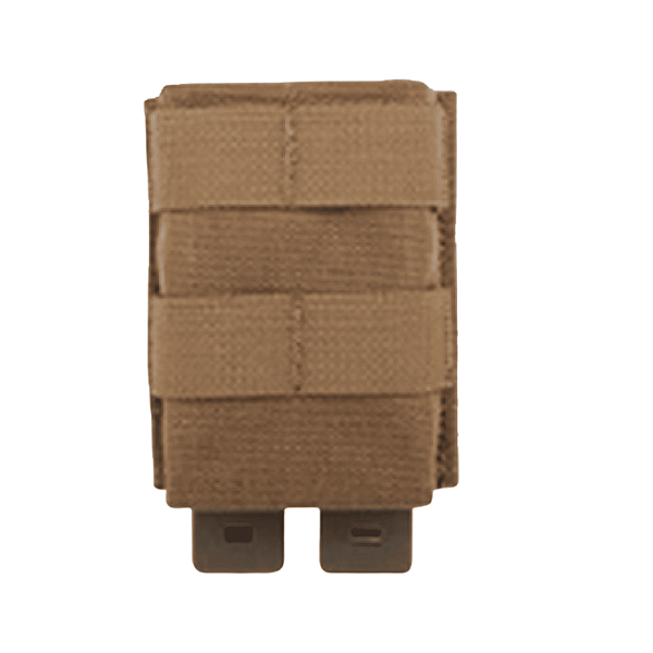 MAGAZINE POUCH 5.56 SINGLE LONG COYOTE BROWN