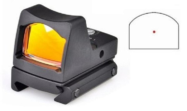 AIM RED DOT SIGHT RMR LED RED BLACK