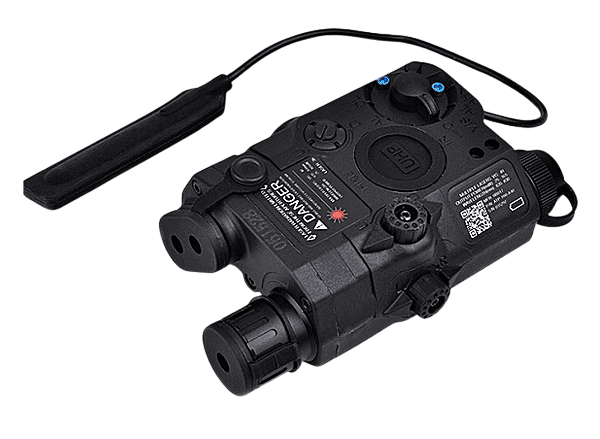 WADSN PEQ UNIT LA-5C UHP RED/GREEN LASER FLASHLIGHT BLACK