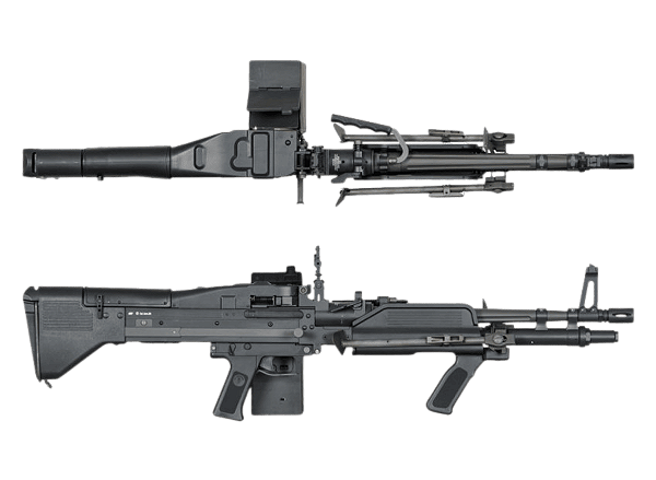 Ares AEG M60 Airsoft Rifle Máquina Leve