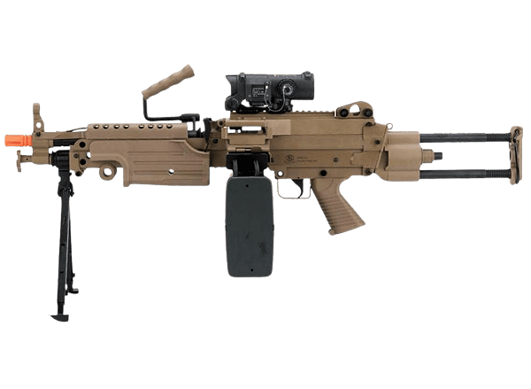 FN HERSTAL A&K Cybergun AEG M249 Minimi MKII