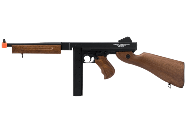 CYMA AEG M1A1 THOMPSON SPORT SERIES SUBMACHINE GUN FULL METAL
