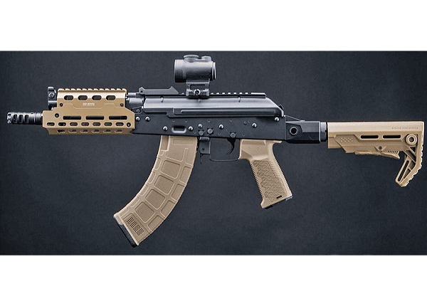 STRIKE INDUSTRIES CYMA AEG AK74 TRAX CQB STAMPED STEEL WITH BUFFER STOCK