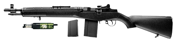 TOKYO MARUI AEG M14 SOCOM WITH HYDRA GEN. II LINE UP