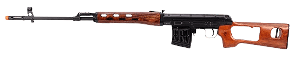 A&K SPRING SVD DRAGUNOV WITH METAL GEARBOX AND REAL WOOD SNIPER