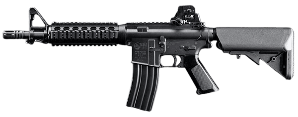 A&K AEG M4 PTW MK18 MOD0 AIRSOFT RIFLE BLACK