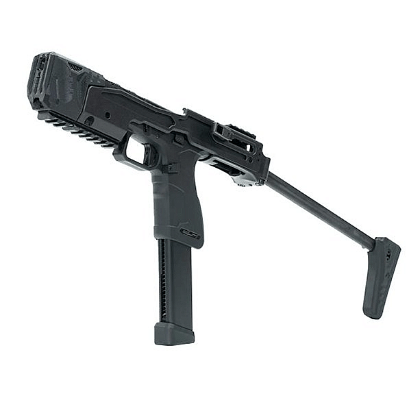 ACETECH GBB PISTOL CONVERTION DRUMFIRE WITH STOCK FOLDABLE BLACK