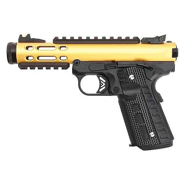 WE GBB GALAXY 1911 SERIES BLOWBACK AIRSOFT PISTOL GOLD
