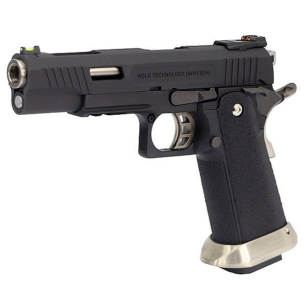 WE GBB HI-CAPA 5.1 T-REX FULL-AUTO BLOWBACK AIRSOFT PISTOL BLACK