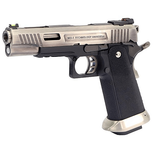WE GBB HI-CAPA 5.1 T-REX FULL-AUTO BLOWBACK AIRSOFT PISTOL SILVER