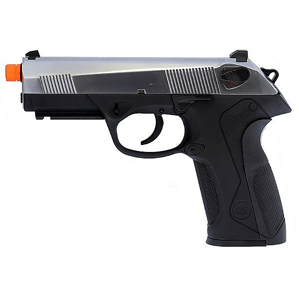 WE GBB BULLDOG D002 BLOWBACK AIRSOFT PISTOL SILVER
