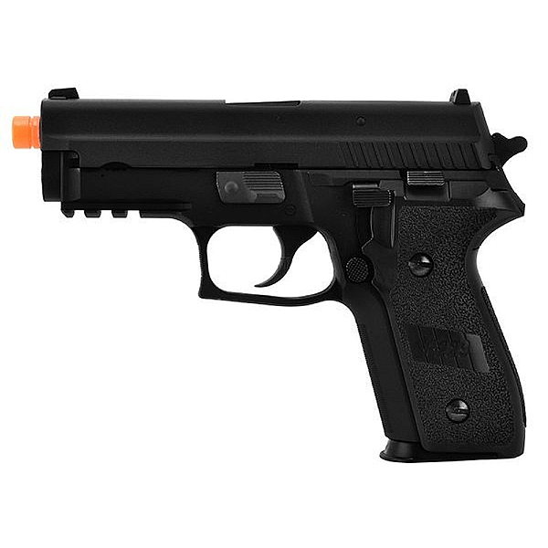 WE GBB F-SER F229 RAIL BLOWBACK AIRSOFT PISTOL BLACK
