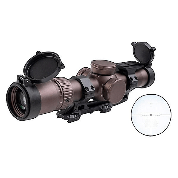 ANGRY GUN SCOPE TOXICANT 1-10X24 FFP BLACK