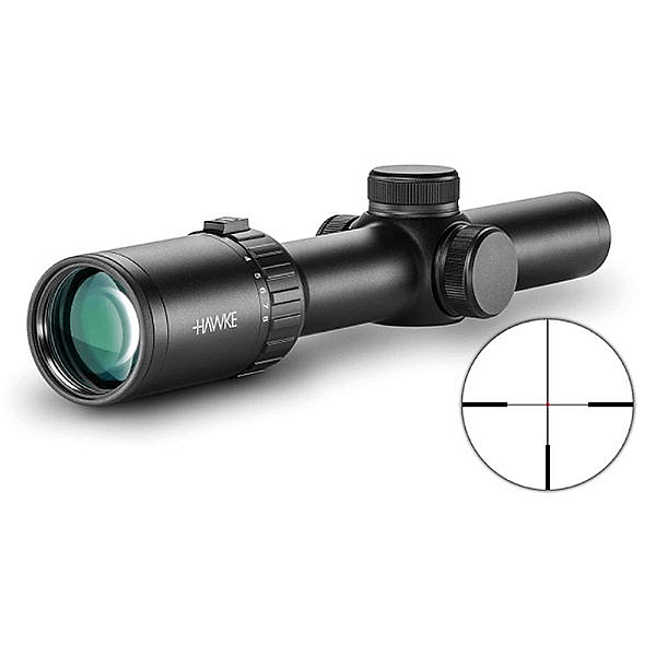 HAWKE SCOPE VANTAGE 1-8X24 30MM WA FD IR SFP
