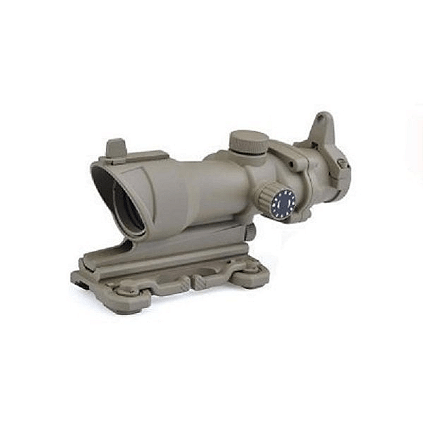 AIM ACOG SIGHT 4X32 RED AND GREEN RETICLE WITH QD MOUNT FLAT DARK EARTH